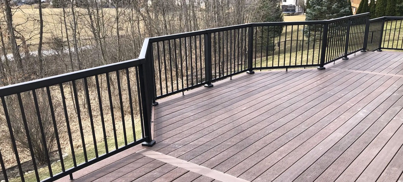 Durable composite deck installation in Hesperia, CA
